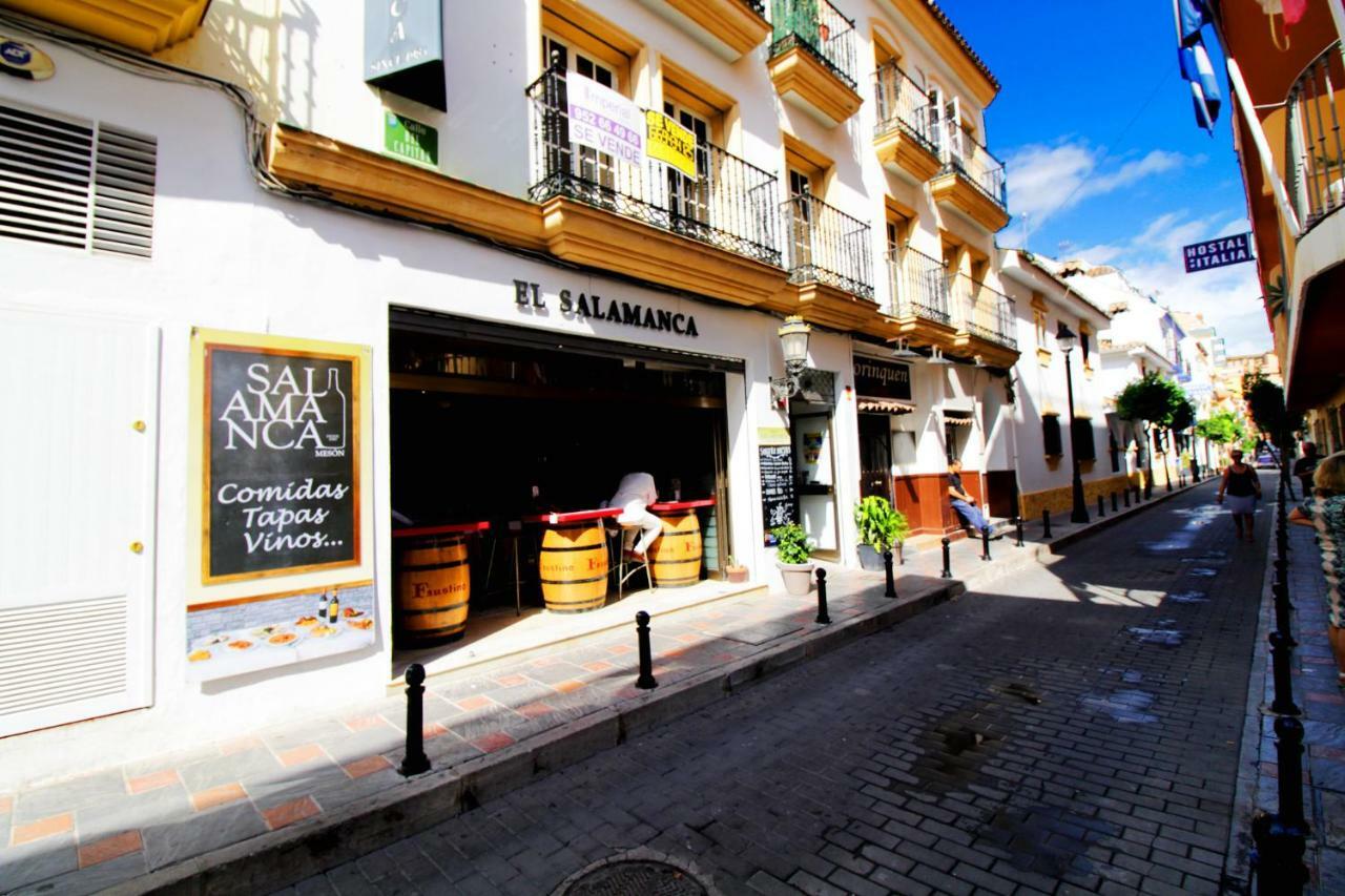 Apartamento Calle Cruz Fuengirola Bagian luar foto
